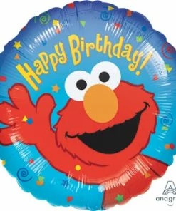 Funtastic Balloon Creations Happy Birthday Elmo Single Foils