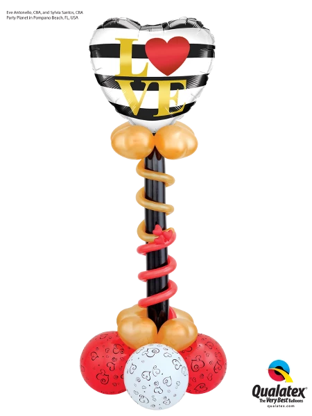 Funtastic Balloon Creations Our Love Is Golden Column 3 Funtastic Balloon Creations Our Love Is Golden Column