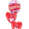 Funtastic Balloon Creations Layer Plus Cute 'N' Cuddly Hearts (1 Bubble, 2 Foils)