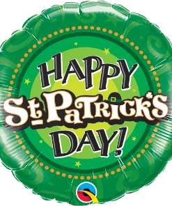 Funtastic Balloon Creations St. Pat's Leprechaun Foil