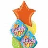 Funtastic Balloon Creations Birthday Boy Stars (3 Foil, 2 Latex)