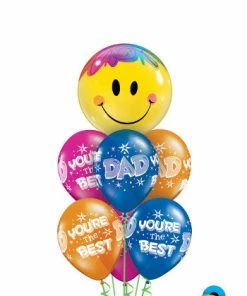 Funtastic Balloon Creations Seasonal Dad's Smiling Face