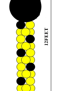 Funtastic Balloon Creations Spotted Column