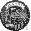 Funtastic Balloon Creations Chalkboard Happy Birthday To You Single Foils