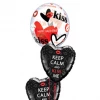 Funtastic Balloon Creations Heart Felt Kiss Bouquet (1 Bubble, 2 Foils)