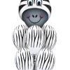 Funtastic Balloon Creations From The Herd Bouquet (1 Large Zebra Head, 6 Latex)