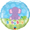 Funtastic Balloon Creations Baby Boy Purple Elephant Single Foils 1 Funtastic Balloon Creations Baby Boy Purple Elephant Single Foils