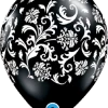 Funtastic Balloon Creations 11" Damask Print Latex Single Latex Balloons