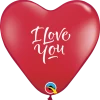 Funtastic Balloon Creations Valentines Day I Love You Script Modern Heart - Latex 2 Funtastic Balloon Creations Valentines Day I Love You Script Modern Heart - Latex