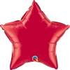 Funtastic Balloon Creations Ruby Red Star Foil