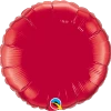Funtastic Balloon Creations Ruby Red Circle Foil