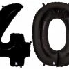 Funtastic Balloon Creations Single Foils Jumbo Black 40