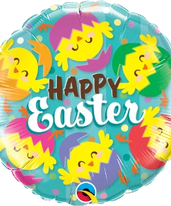 Funtastic Balloon Creations Happy Easter Hatched Chicks Foil Single Foils