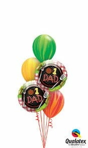 Funtastic Balloon Creations Happy Father's Day Grill Bouquet