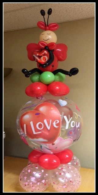 Funtastic Balloon Creations Ladybug Bouquet Love & Romance 3 Funtastic Balloon Creations Ladybug Bouquet Love & Romance