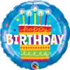 Funtastic Balloon Creations Happy Birthday Cake And Candles Single Foils