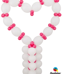 Funtastic Balloon Creations Alluring-Heart Sculpture