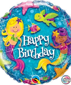 Funtastic Balloon Creations Happy Birthday Mermaids
