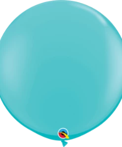 Funtastic Balloon Creations Single Latex Balloons 3' CARIBBEAN BLUE