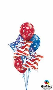Funtastic Balloon Creations Seasonal Red, White & Blue Celebration