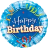 Funtastic Balloon Creations Happy Birthday Foil Single Foils