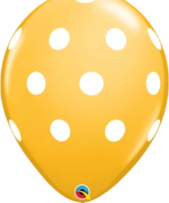 Funtastic Balloon Creations Single Latex Balloons 16" POLKA DOTS