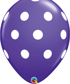 Funtastic Balloon Creations 16" POLKA DOT BALLOONS Single Latex Balloons