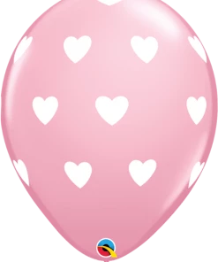 Funtastic Balloon Creations Single Latex Balloons 16" HEARTS AROUND