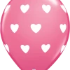 Funtastic Balloon Creations Single Latex Balloons 16" HEARTS AROUND