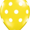 Funtastic Balloon Creations Single Latex Balloons 16" JEWEL POLKA DOTS