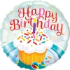Funtastic Balloon Creations Happy Birthday Cupcake