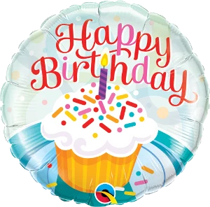 Funtastic Balloon Creations Happy Birthday Cupcake 3 Funtastic Balloon Creations Happy Birthday Cupcake