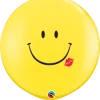 Funtastic Balloon Creations 3' SMILE WITH A KISS BALLOON