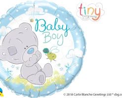 Funtastic Balloon Creations Tatty Teddy Baby Boy Single Foils