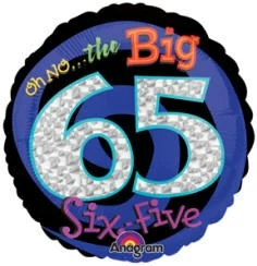 Funtastic Balloon Creations Single Foils Oh NO The Big 65