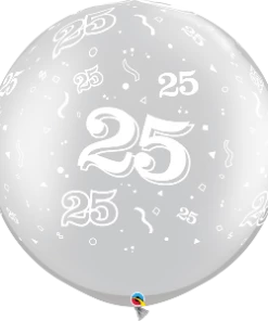 Funtastic Balloon Creations 30" 25th Anniversary