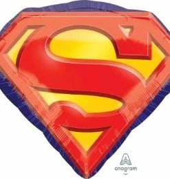 Funtastic Balloon Creations Superman Emblem Super Shape Single Foils