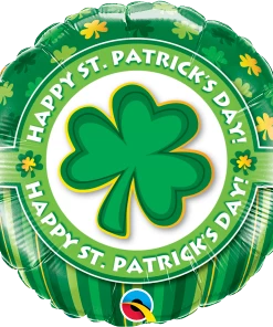 Funtastic Balloon Creations Happy St. Patrick’s Day Foil