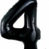 Funtastic Balloon Creations Black Number 4