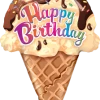 Funtastic Balloon Creations Birthday Ice Cream Cone