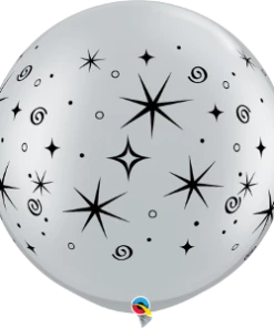 Funtastic Balloon Creations 30" Sparkles & Swirls