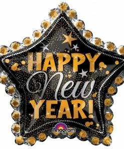 Funtastic Balloon Creations HNY Sparkled Star
