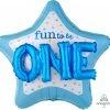 Funtastic Balloon Creations Boy Fun To Be One 3D Effect Single Foils