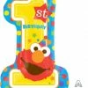 Funtastic Balloon Creations Single Foils 1ST Birthday Elmo