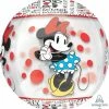 Funtastic Balloon Creations Single Foils Minnie Mouse Orbz