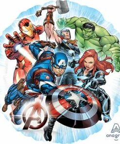 Funtastic Balloon Creations Avenger's Assemble Crew Single Foils
