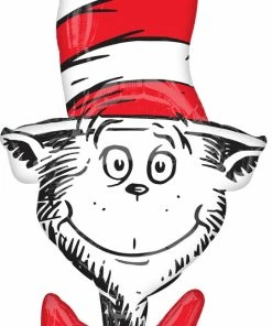 Funtastic Balloon Creations Dr Suess Cat In The Hat Super Shape