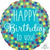 Funtastic Balloon Creations Happy Birthday To You! Polka Dot Balloon