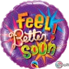 Funtastic Balloon Creations Feel Better Soon Colorful Stars Single Foils