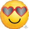Funtastic Balloon Creations Heart Glasses Emoji